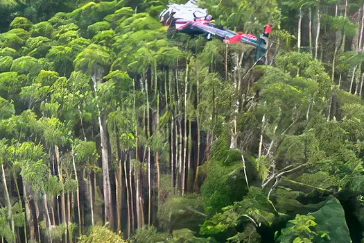 Corpos de ocupantes de helicóptero são encontrados junto aos destroços; Aeronave havia desaparecido há 12 dias em São Paulo