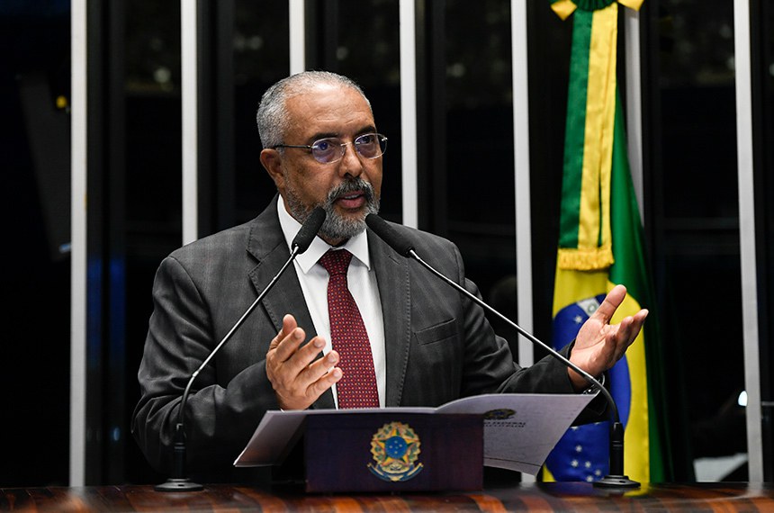  Senador Paulo Paim (PT-RS),Foto:Jefferson Rudy/Agência Senado.