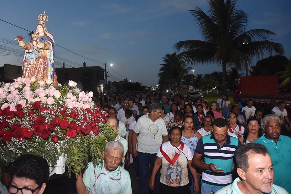 padroeira local, Nossa Senhora das Candeias, que foi celebrada com ampla programação, que começou dia 24 e foi até 2 de fevereiro. 