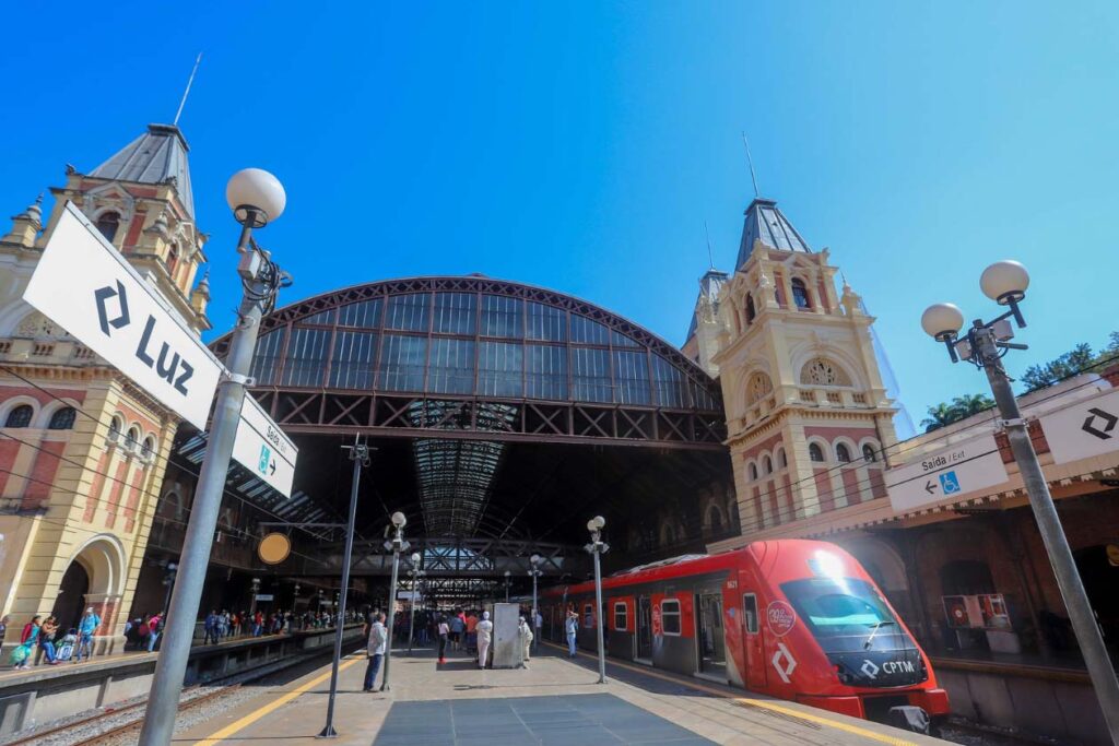 Estação Luz, em São Paulo. - Imagem: Governo do Estado de São Paulo.