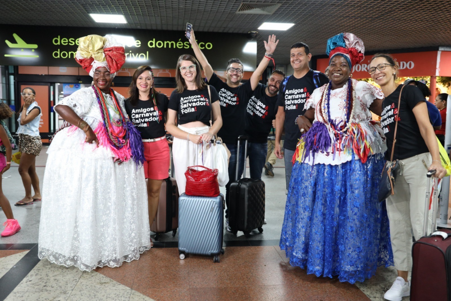 Bahia recebeu 3 milhões de turistas no período carnavalesco. Foto: Fernando Vivas/GOVBA.