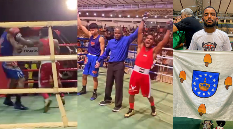 ÍCONE DO BOXE PERNAMBUCANO FICA DE PERNA BAMBA NA BAHIA Teve acajutibense representando o boxe da Bahia contra Pernambuco