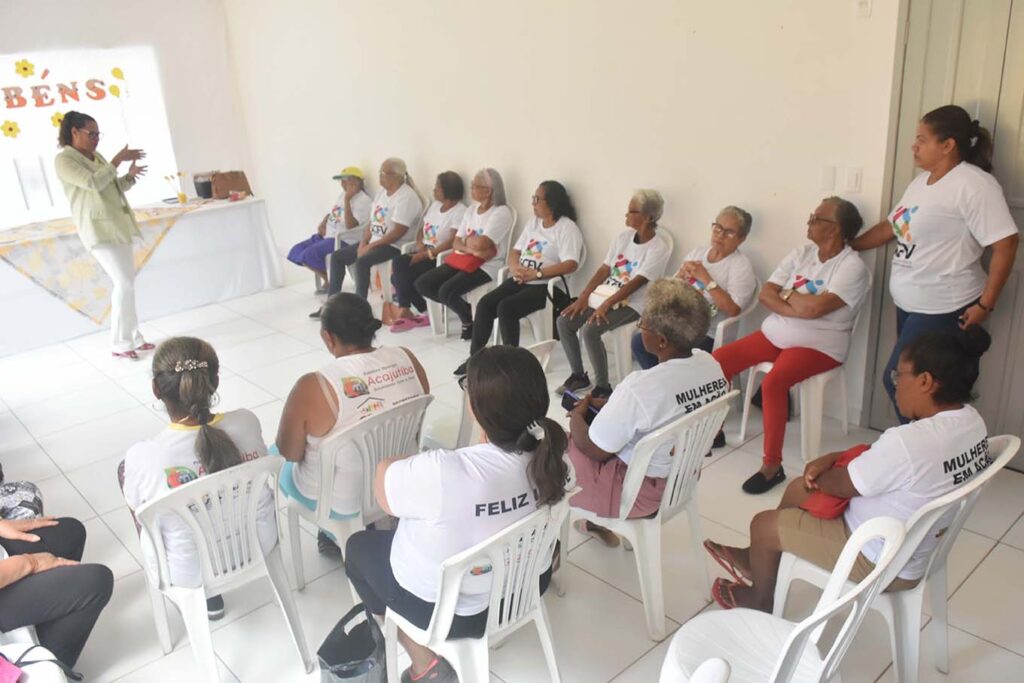 Mulheres em Ação, Feliz Idade e Futuras Mães assistidas