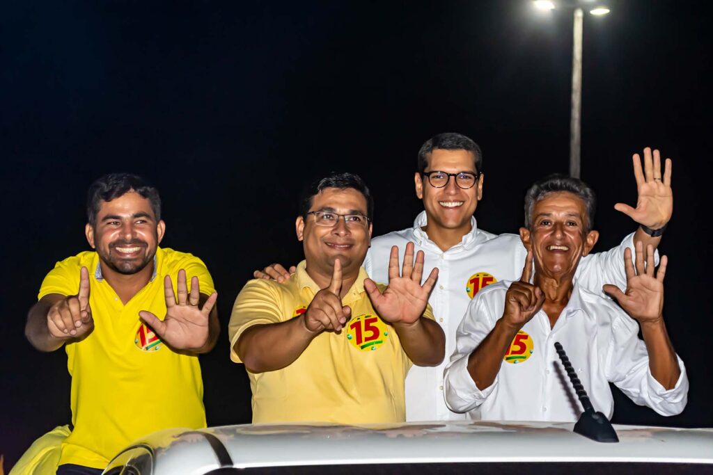 Na foto: Jadiel Souza,Alex Freitas,Jaime Vieira e José Edson.