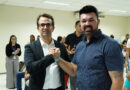 Vice-presidente Hugo de Leônidas (PP), prefeito de Inhambupe, e Leandro Dantas (PSD) prefeito de Crisópolis.