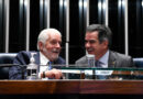 Em conversa com Jaques Wagner, Ciro Nogueira dá aval ao apoio do PP a Jerônimo Rodrigues; comando da Secretaria de Planeamento (Seplan) e do Detran com “porteira fechada”. Foto: Jefferson Rudy/Agência Senado.