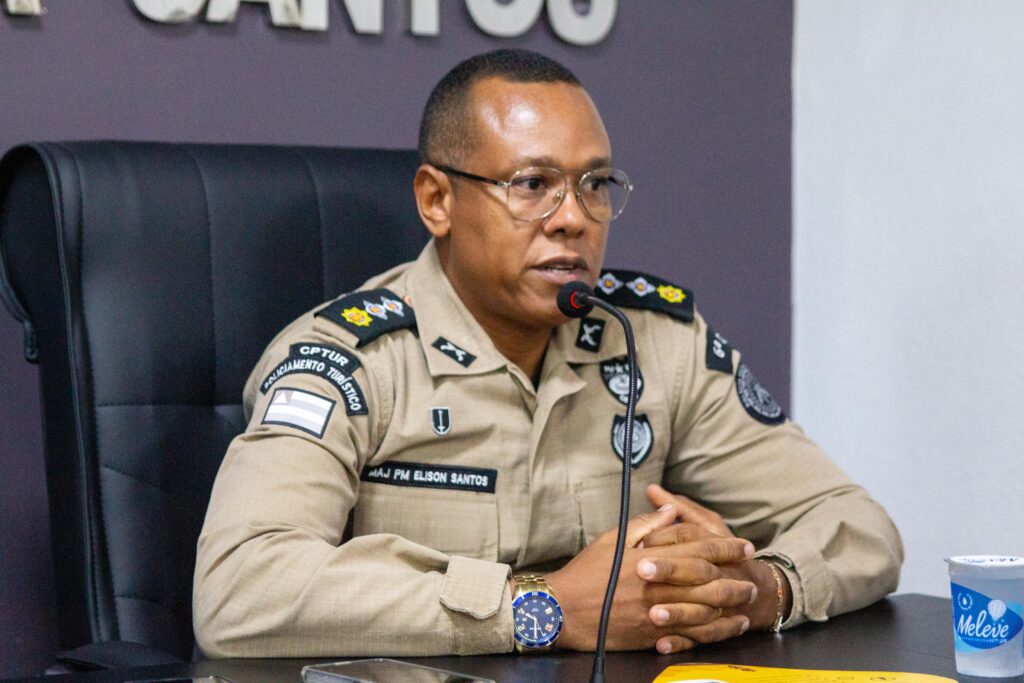 Comandante Major PM Elison da 6ª CIPM - Rio Real