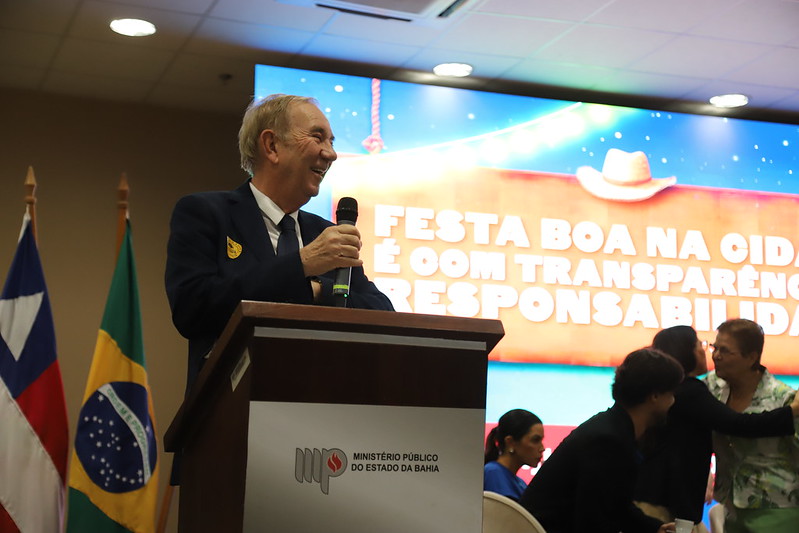 Presidente da UPB e prefeito de Andaraí, Wilson Cardoso- Foto Douglas Ribeiro.