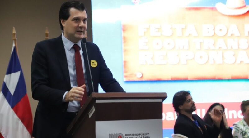 Procurador-Geral de Justiça da Bahia, Pedro Maia- Fotos Douglas Ribeiro.
