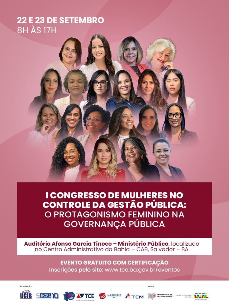 SALVADOR SEDIARÁ CONGRESSO INÉDITO SODRE PROTAGONISMO FEMININO NA GOVERNANÇA PUBLICA
