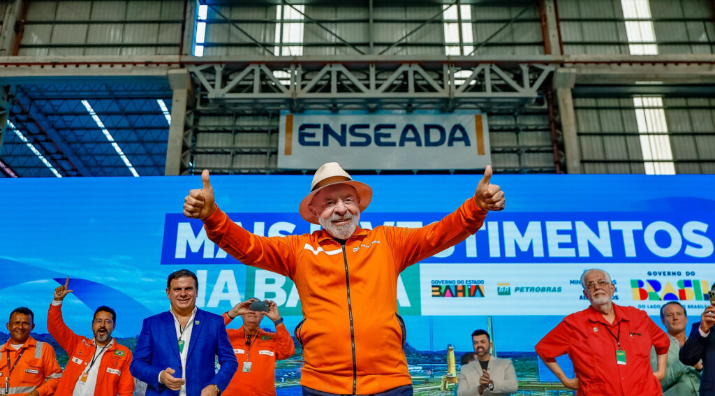 PONTE SALVADOR-ITAPARICA COMEÇA A SAIR DO PAPEL: PARCERIA ENTRE GOVERNO DA BAHIA E PETROBRAS IMPULSIONA DESENVOLVIMENTO REGIONAL
 Fotos: Ricardo Stuckert / PR

