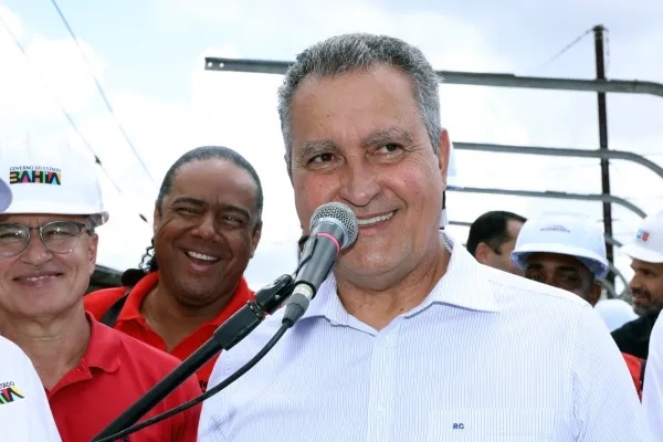 RUI COSTA FREIA O TREM DA PRÉ-CANDIDATURA NO ATO DO VLT DE SALVADOR: “AINDA É PREMATURO”Foto Thuane Maria - GOVBA -