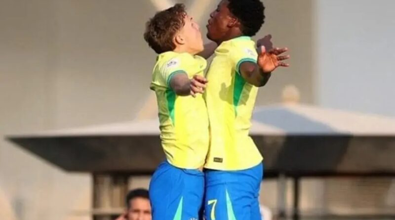 Dell e Ruan Pablo brilham em goleada do Brasil na Copa do Mundo Sub-17 - Foto: Reprodução /FIFA