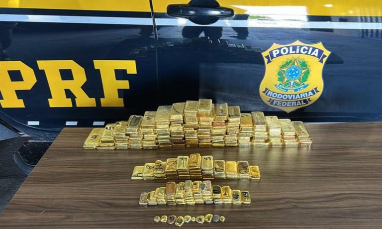 Governo do Brasil já realizou a apreensão de 249 quilos de ouro e de 242 quilos de mercúrio