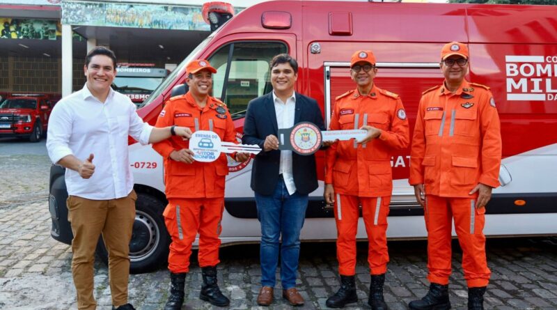 EMENDA DE VITOR BONFIM REFORÇA CORPO DE BOMBEIROS DE BRUMADO