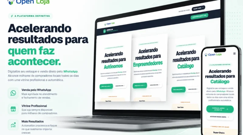 Revolução no Varejo Digital: Conheça a OpenLoja, a Plataforma que Descomplica as Vendas Online para Empreendedores