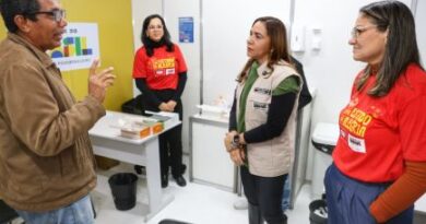 BAHIA: ROBERTA SANTANA VISTORIA POSTO DE TESTAGEM PARA ISTS EM AMARGOSA