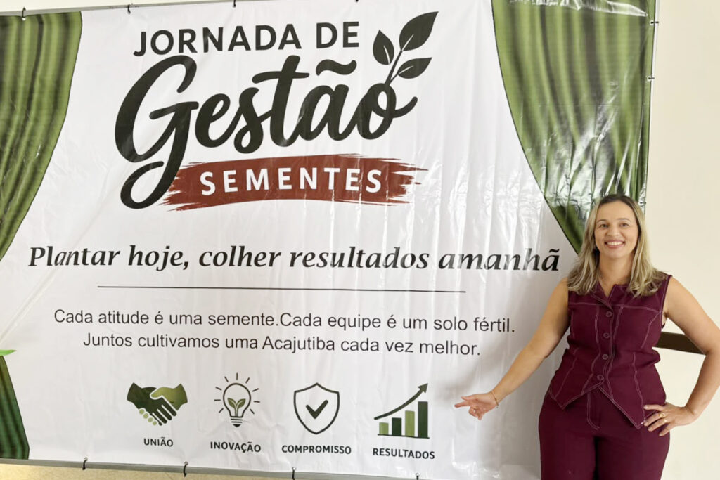 Na foto: A Secretária de Administração e Finanças (SEAF), Gilliana Oliveira.