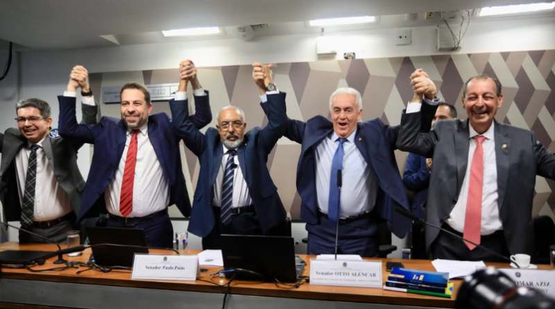 Otto Alencar lidera aprovação do fim da escala 6x1 na CCJ Sob a presidência do senador Otto Alencar (PSD-BA)