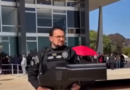 POLÍCIA JUDICIÁRIA DERRUBA DRONE EM FRENTE AO STF DURANTE SESSÃO